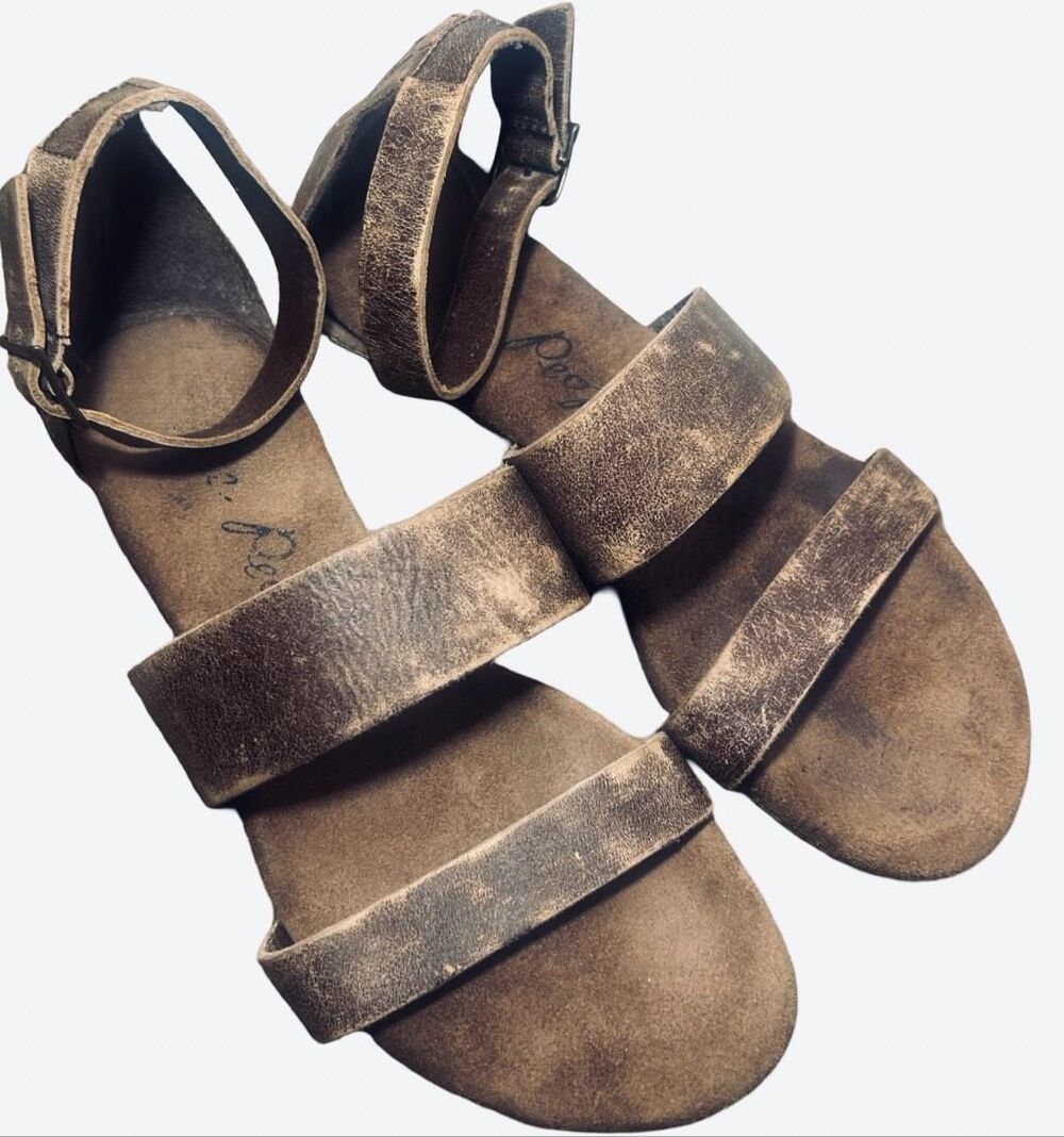 Free People Distressed Gladiator Sandals